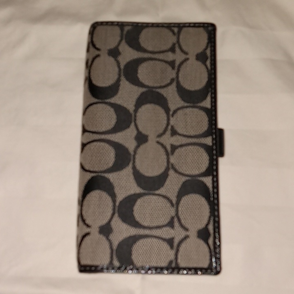 Genuine Coach check book--gently used